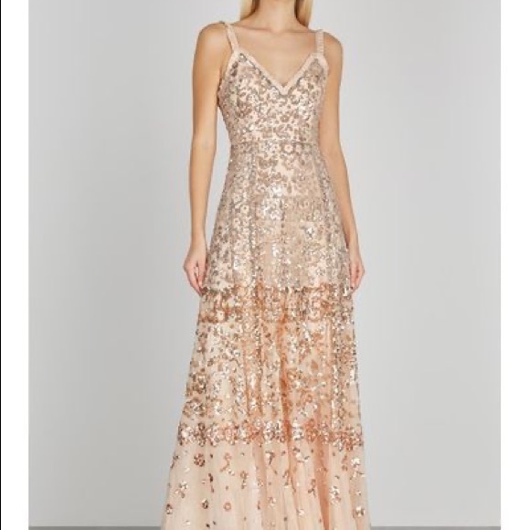 Needle & Thread Dresses & Skirts - Needle & thread patchwork gown